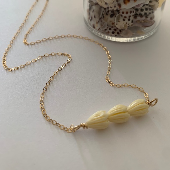 Pikake Triple Bar Necklace